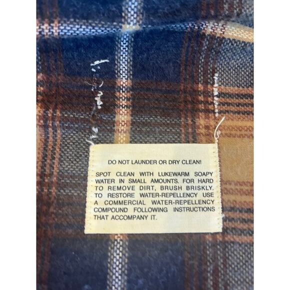 Duck Hunting Fishing Outdoor Canvas Jacket Barn Corduroy Collar Measurements - Picture 2 of 13